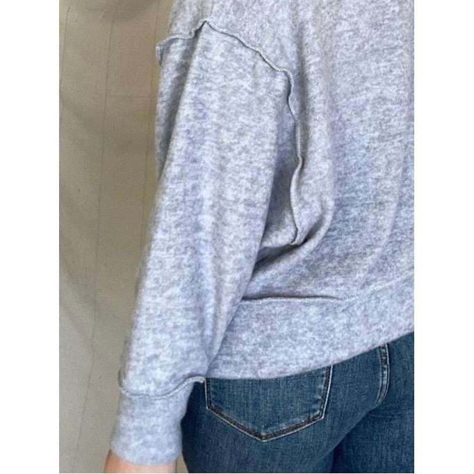 Women's simple solid color sweater