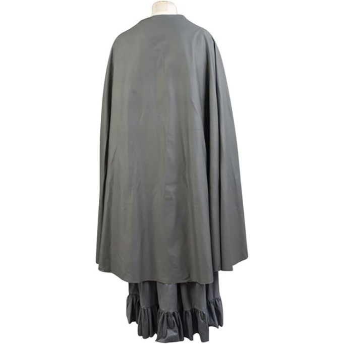 Men's The Fellowship of The Ring Gandalf Cosplay Costume Robe Cloak