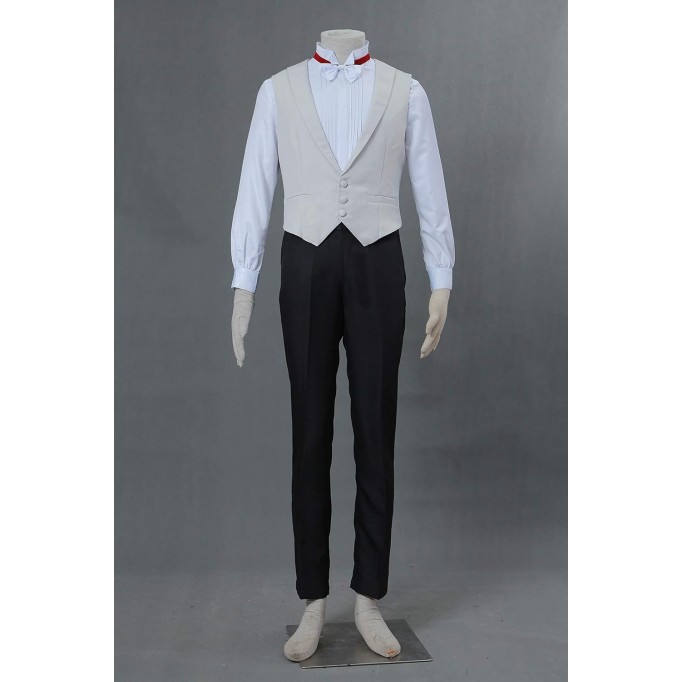 US Size Cosplay Tuxedo Mask Costume clothing full set Black
