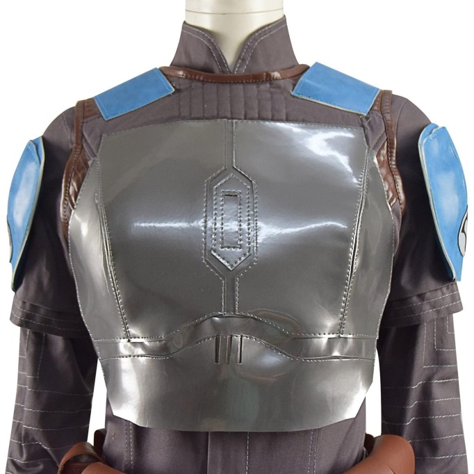Uniform Mandalorian Armor Jumpsuit Outfits Halloween Adult Cosplay Costume