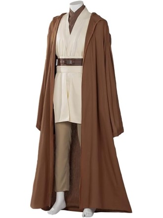 Jedi Master Robes Obi Wan Halloween Cosplay Costume Anakin Skywalker Cloak Galactic Empire Ben Kenobi Luke Force Awakens Uniform