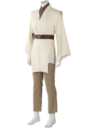 Jedi Master Robes Obi Wan Halloween Cosplay Costume Anakin Skywalker Cloak Galactic Empire Ben Kenobi Luke Force Awakens Uniform