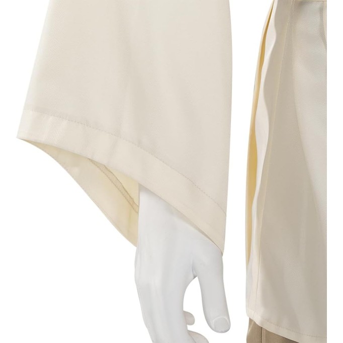 Jedi Master Robes Obi Wan Halloween Cosplay Costume Anakin Skywalker Cloak Galactic Empire Ben Kenobi Luke Force Awakens Uniform