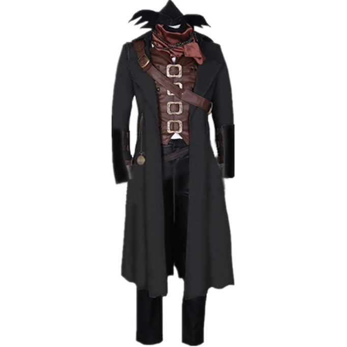 Anime Game The Hunter Suit Full set Uniform Cloth Halloween Cosplay costumes