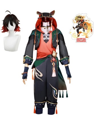 Gaming Cosplay Costume Clothing Genshin Impact Role Playing Accessories Full Set