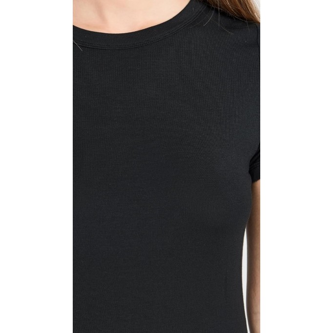 Women's Soft Modal Rib Tee Shorts Set